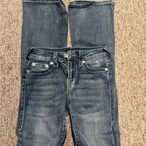 True Religion Dark Blue Boot Cut Jeans